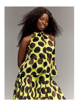 Old Navy x Christopher John Rogers Halter Peplum Top SOLD OUT